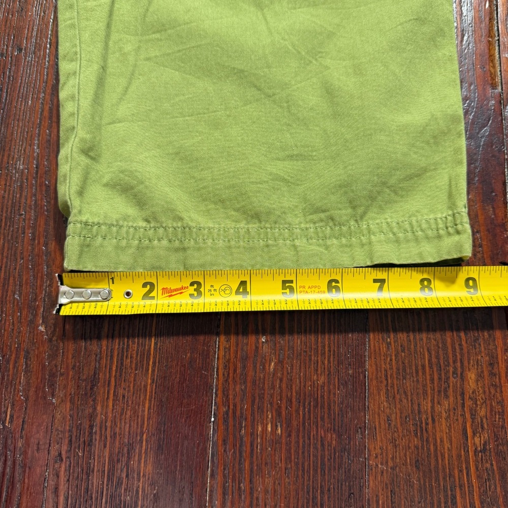 Olive Green Women's Cargo Pants - Picture 9 of 16